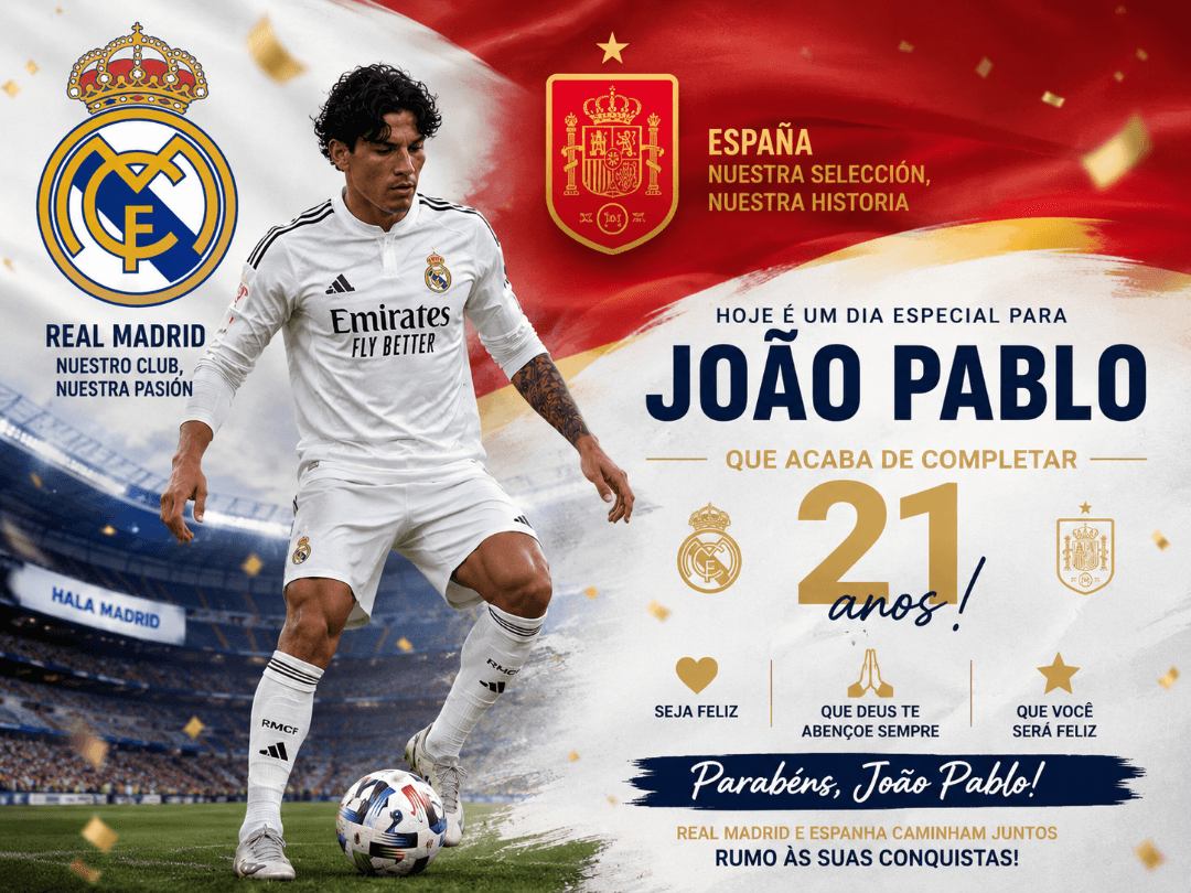 Muito obrigado, pelos carinhos muito obrigado mesmo, {@}[Real Madrid](68c42ae3ec8d78d8303a9dc7), {@}[Seleção da Espanha](6a13275502800787…