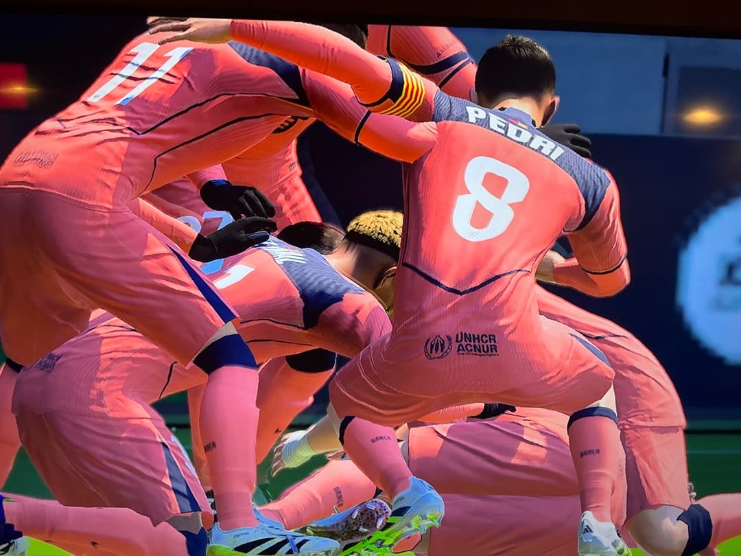 Vamooo!😝😝 Meu primeiro jogo e já fiz meus primeiros gols!! Próximo passo é conquistar a Europa