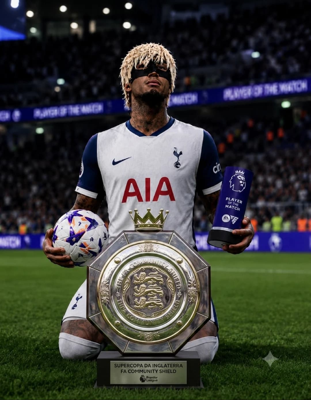 Atualizando pq a imagem ficou errada kkkkk Campeão!! Hat-trick!! Melhor jogador!!!