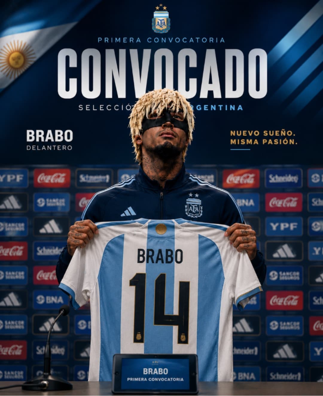 Primeira convocação Pra cima Argentina 🇦🇷 Espero poder ajudar a equipe a evoluir!!