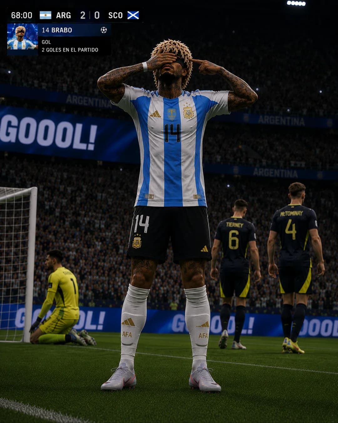 Saiu mais 1!!! Pra cima Argentina 🇦🇷
