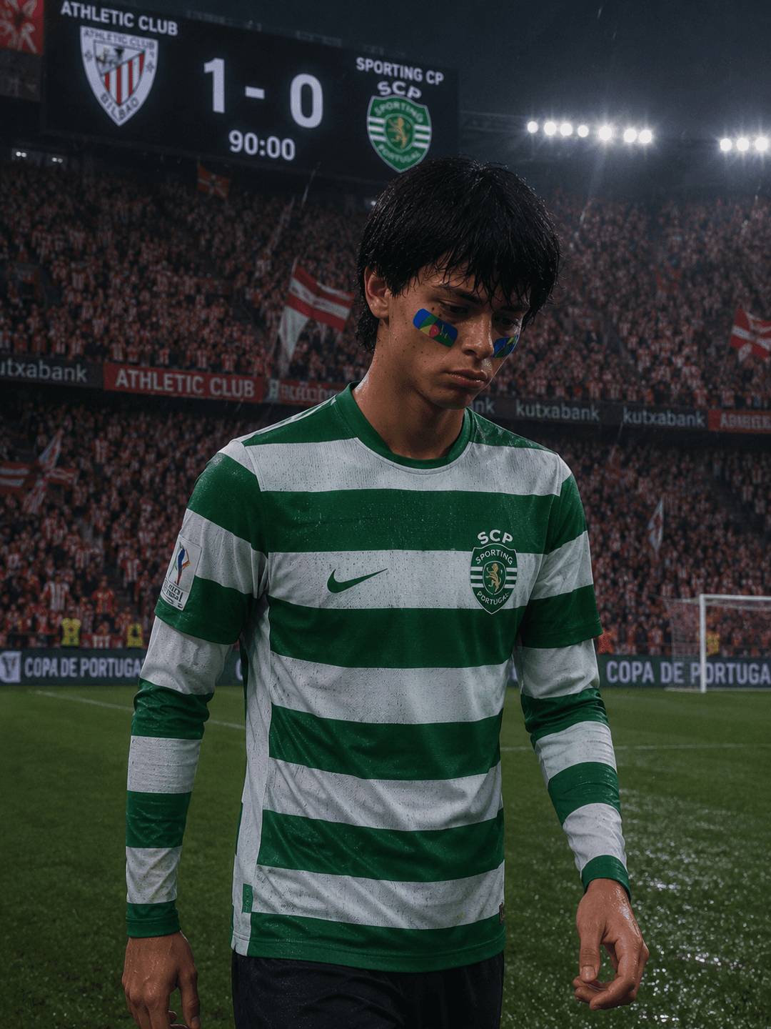 No início da temporada 26/27 o Sporting acaba saindo com a derrota por 1x0 pro atlético bilbao com uma partida um pouco ruim do camisa 2…