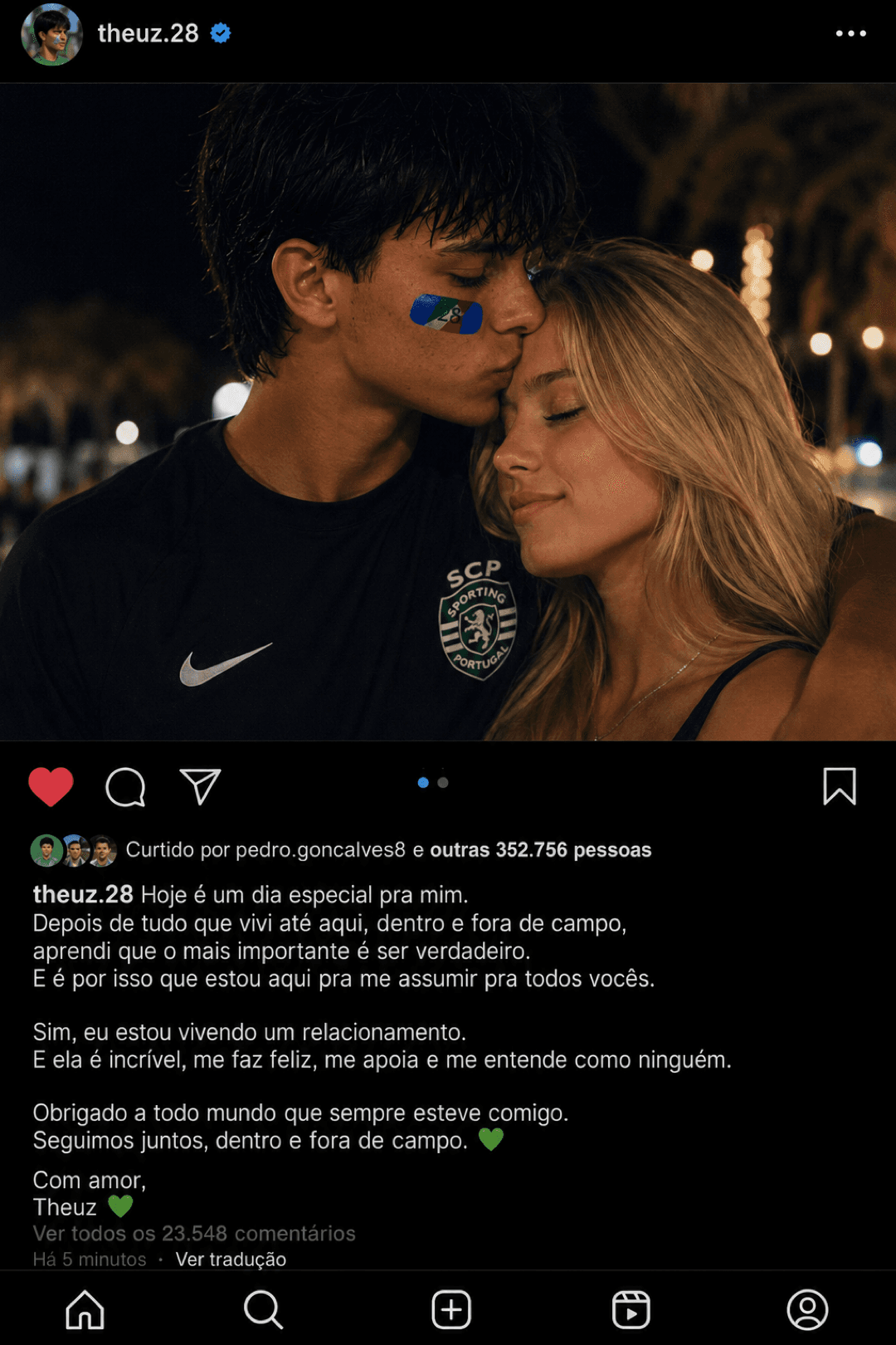 “THEUZ ASSUME RELACIONAMENTO COM ALICÍA (filha do dono da Nike)E MOVIMENTA A INTERNET: ‘ELA ME FAZ FELIZ’” Será q assim THEUZ consegue se…