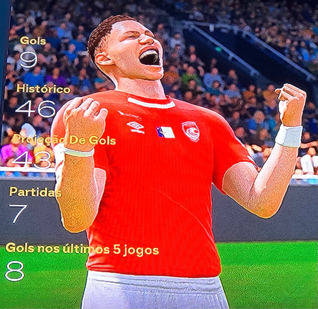 "Obrigado, Deus, pelos gols que eu fiz e também por ter ajudado a equipe nessa vitória!"