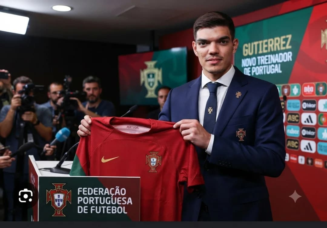 Muito feliz por ser a escolha pra comandar a Seleção de Portugal, podem esperar muito empenho para fazermos história juntos!!🇵🇹 #Fifa17…