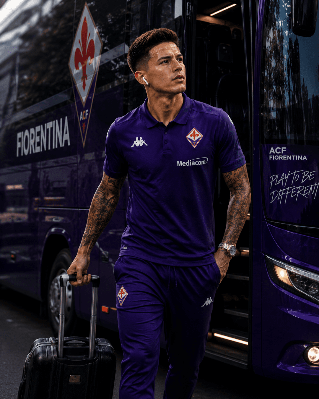 Chegando para Pré-temporada 🥶 Teremos Uma Temporada Difícil, A Champions Vai Ser Nosso Maior Sonho e Maior Desafio, Vamos Levar O Fioren…