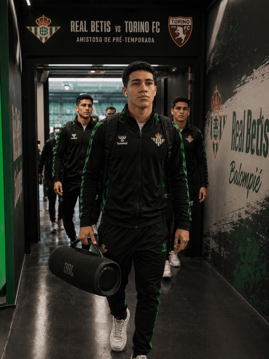 Chegando daquele jeito Brasileiro🇧🇷🇧🇷 Primeiro jogo com a camisa do BÉTIS AMISTOSO DE PRÉ TEMPORADA BÉTIS🇪🇸 X TORINO FC🇮🇹