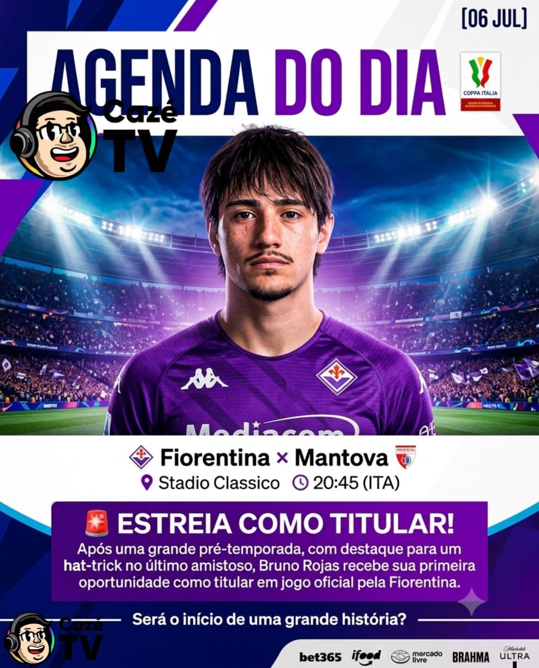 Tão dizendo que um garoto do Paraguai vai chocar essa temporada na Europa! Oque você acha?