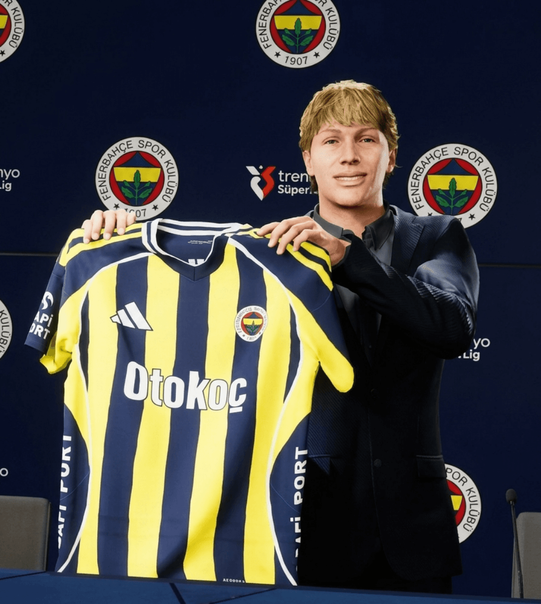 Minha carreira começa agora no profissional 🔥 🔥 pra cima Fenerbahçe!!