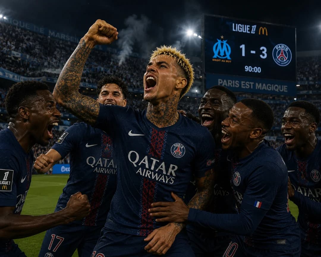 2 gols e a vitória consagrando o título do campeonato francês com 6 jogos de antecedência Allez Paris 🟦🟥