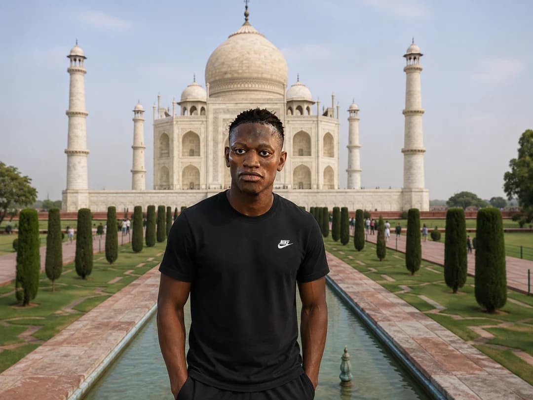 Uma das 7 maravilhas do mundo Tal Mahal🇮🇳