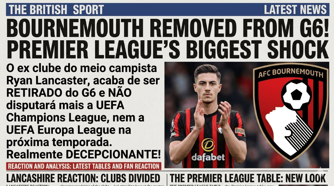 É uma pena que após minha saída o clube despencou tanto! Mas o Bournemouth é um clube muito forte, e daqui 1 ou 2 anos já deve estar na l…