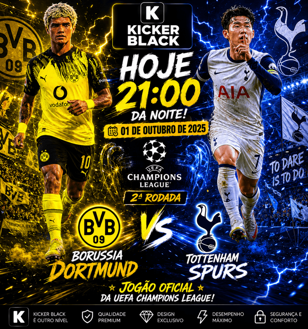 Após vencer na estreia da Champions o BVB, vai atrás da sua segunda vitória seguida, na Champions contra o SPURS na casa deles, que vai s…