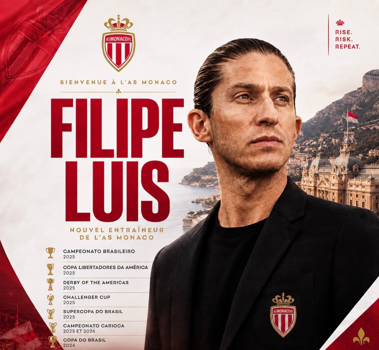 🔴⚪ 𝐁𝐢𝐞𝐧𝐯𝐞𝐧𝐮𝐞, 𝐅𝐢𝐥𝐢𝐩𝐞 𝐋𝐮𝐢𝐬 ! Champion du Brésil et vainqueur de la Copa Libertadores, le technicien brésilien rejoint …