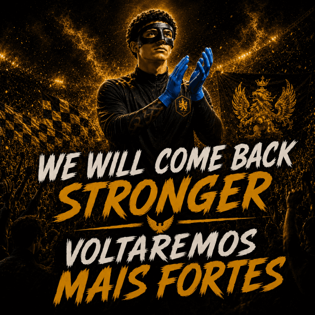 🇧🇷 O acesso escapou. Dói, mas seguimos juntos. 🇬🇧 Promotion slipped away. It hurts, but we stand together. 🖤💛🦅 Voltaremos mais for…