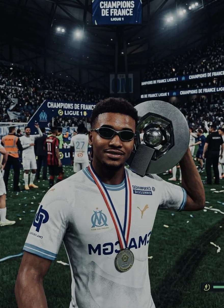 Ligue One 2029!🏆 It’s Olympique de Marsellie I LOVE IS THE CLUB🤍💙