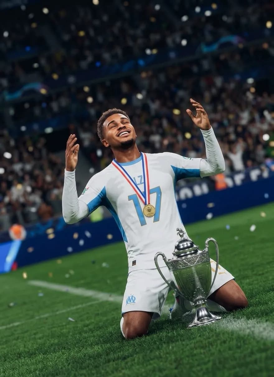 Coupe de France 2029!🏆 God’s plan!🤲🏾🤍💙