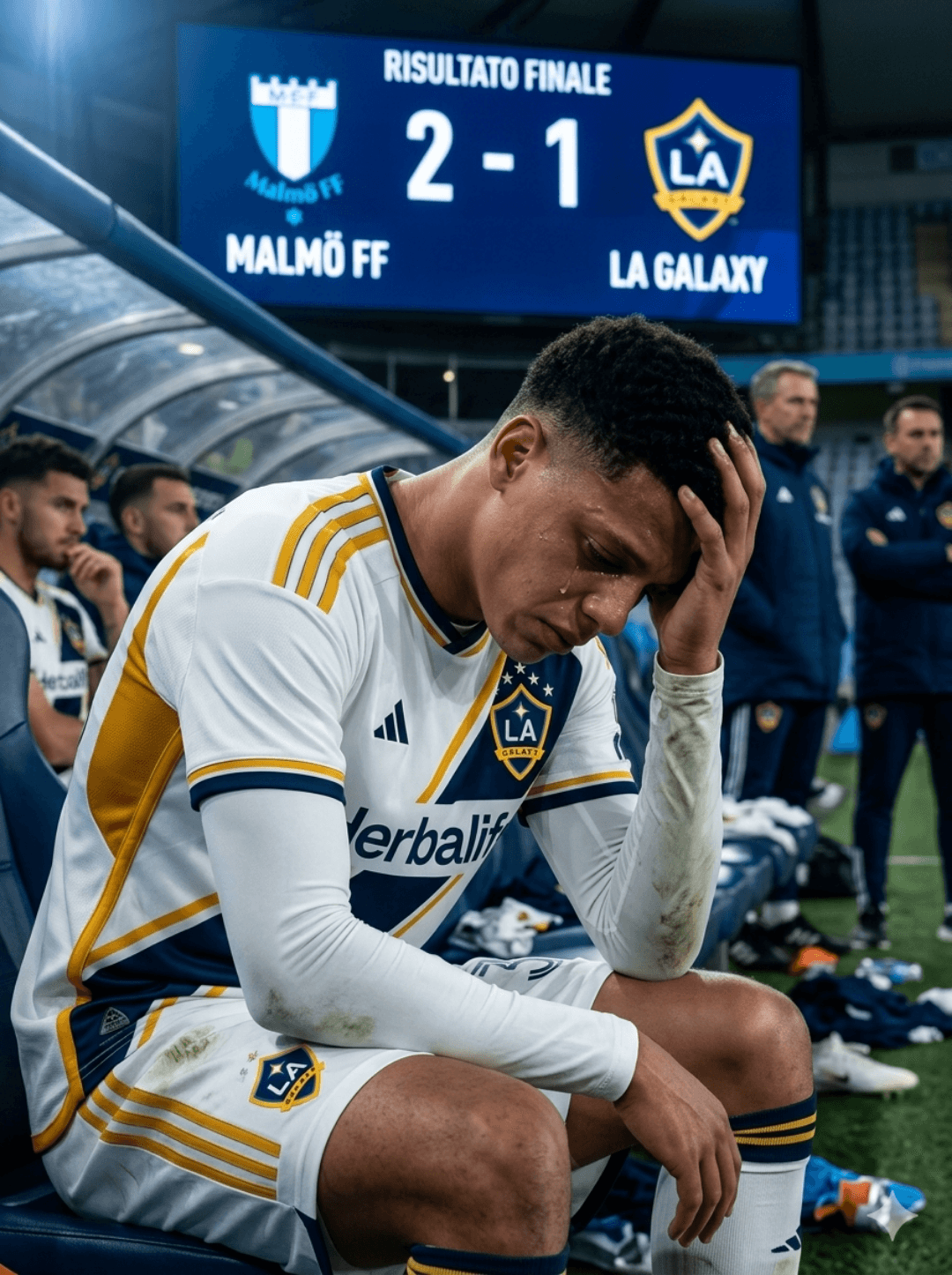 Meu jogador fica triste pelo resultado ruim do time e não conseguiu fazer nenhum gol e nenhuma assistência