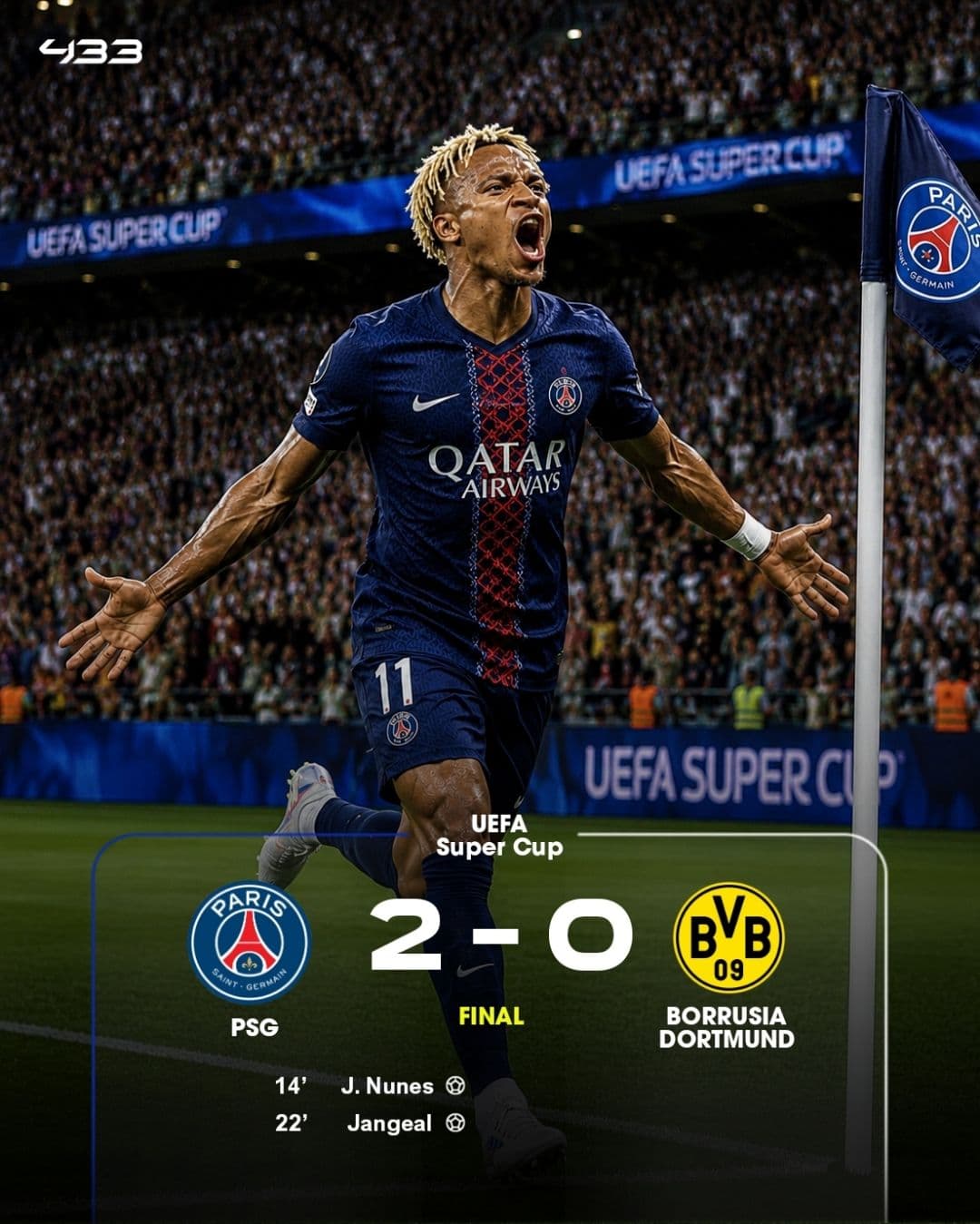 Nunes Destroyed Borrusia Dortmund in UEFA SUPER CUP 🥶🔥
