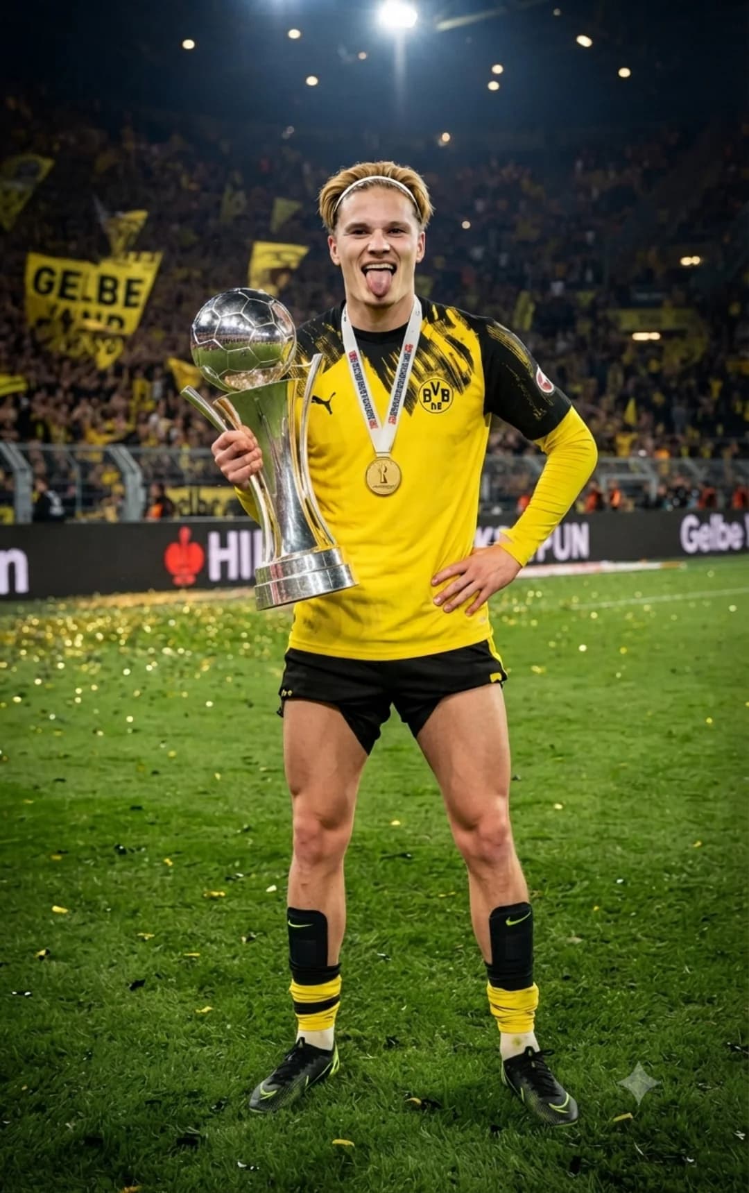 Mais um título para a minha galeria 🤪 🖤💛