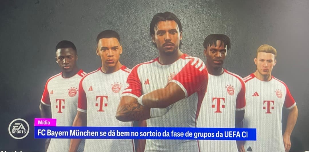Pronto para entrar em ação e fazer história na champions mais uma vez Grupo G aí vamos nos