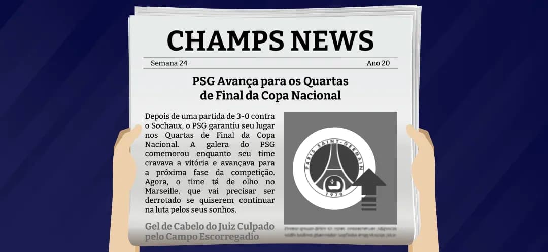 Vaga garantida nas quartas! 🔥 O PSG venceu o Sochaux por 3-0 fora de casa, com destaque para Amine Amine e Dinis Gomes. Agora o foco é t…