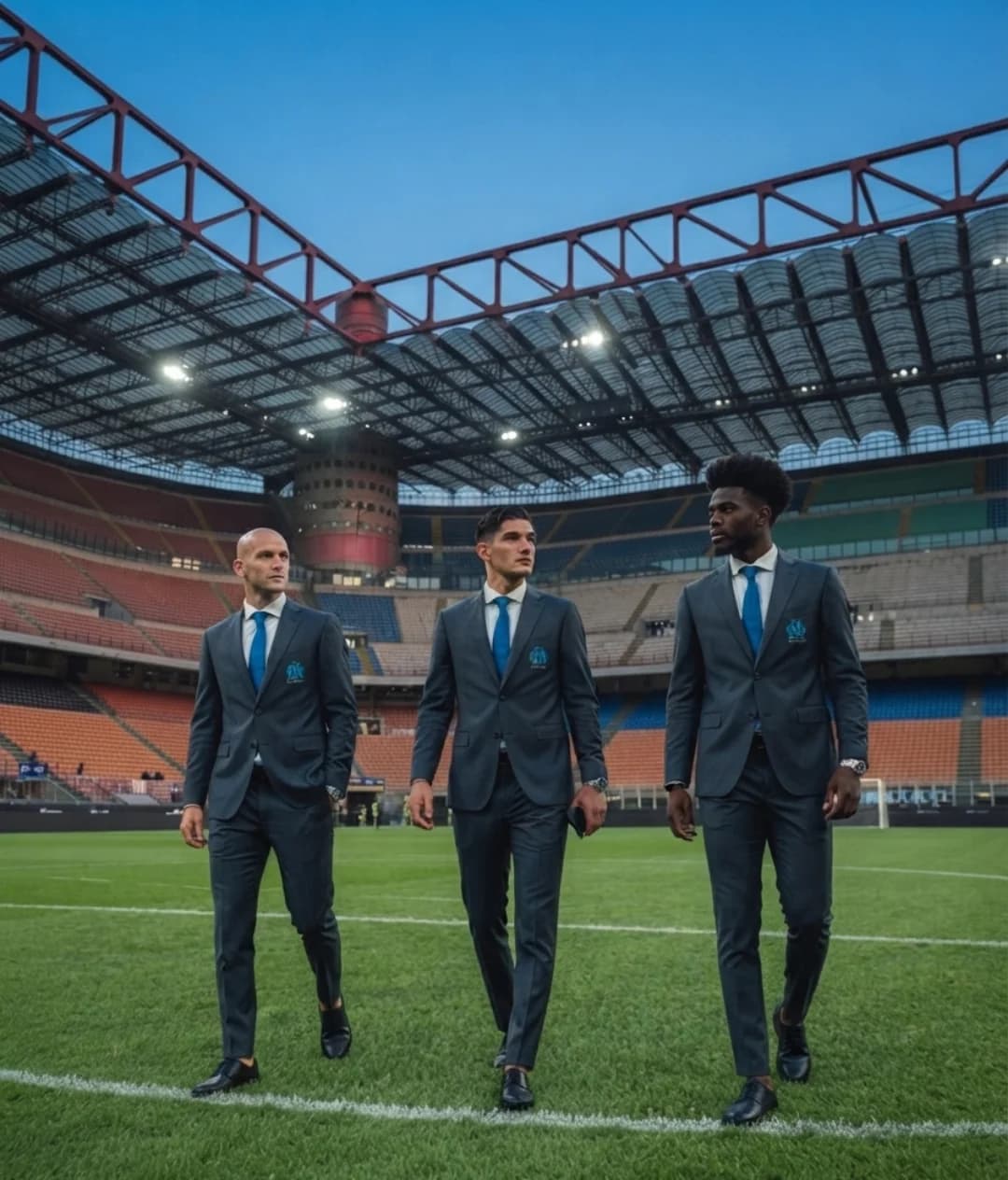 The day has arrived to face Inter Milan in the Champions League. May God be with us.