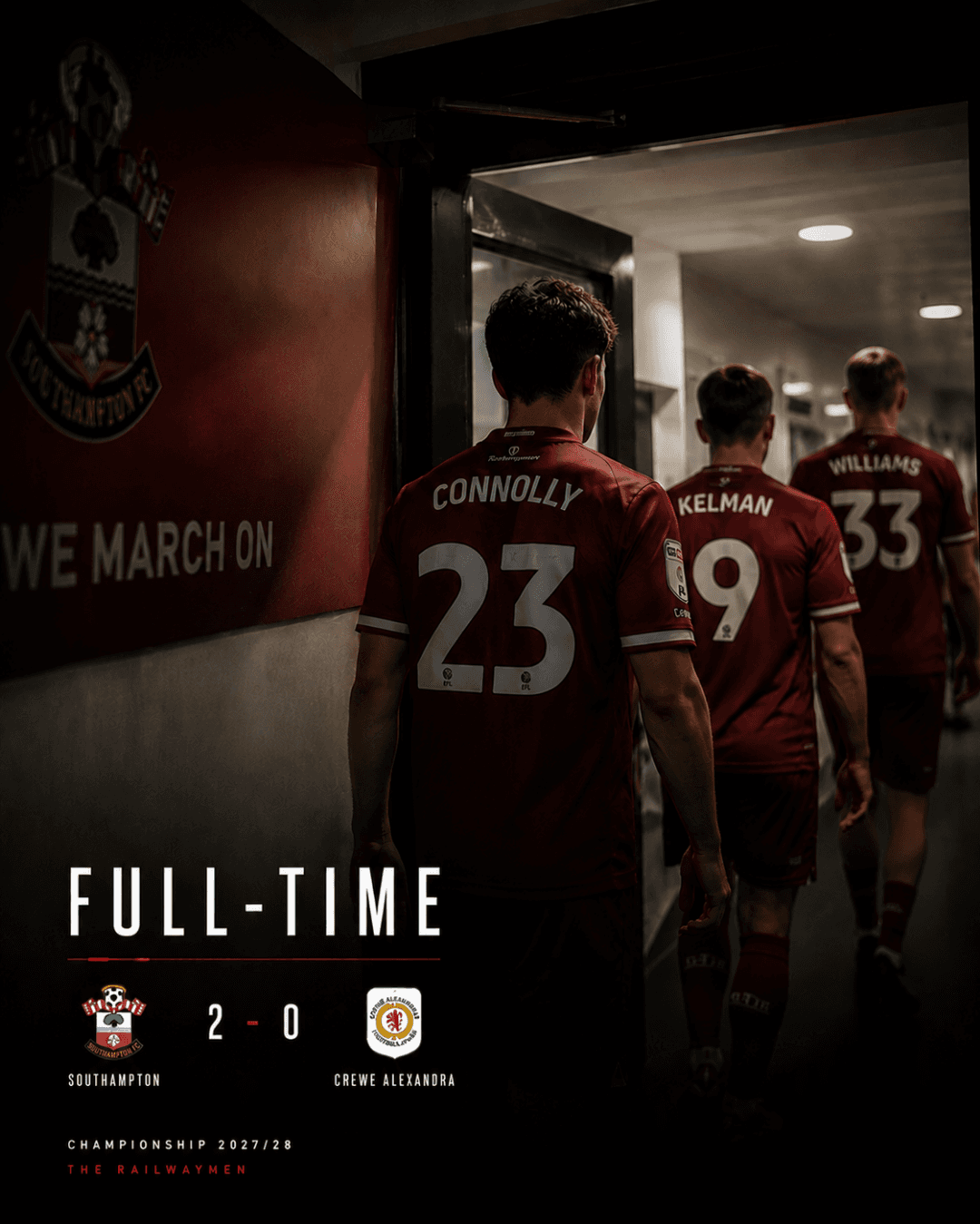 Fim de papo na estreia: Southampton 2x0 Crewe Alex. O placar não foi o esperado, mas a maratona da Championship está apenas no primeiro q…