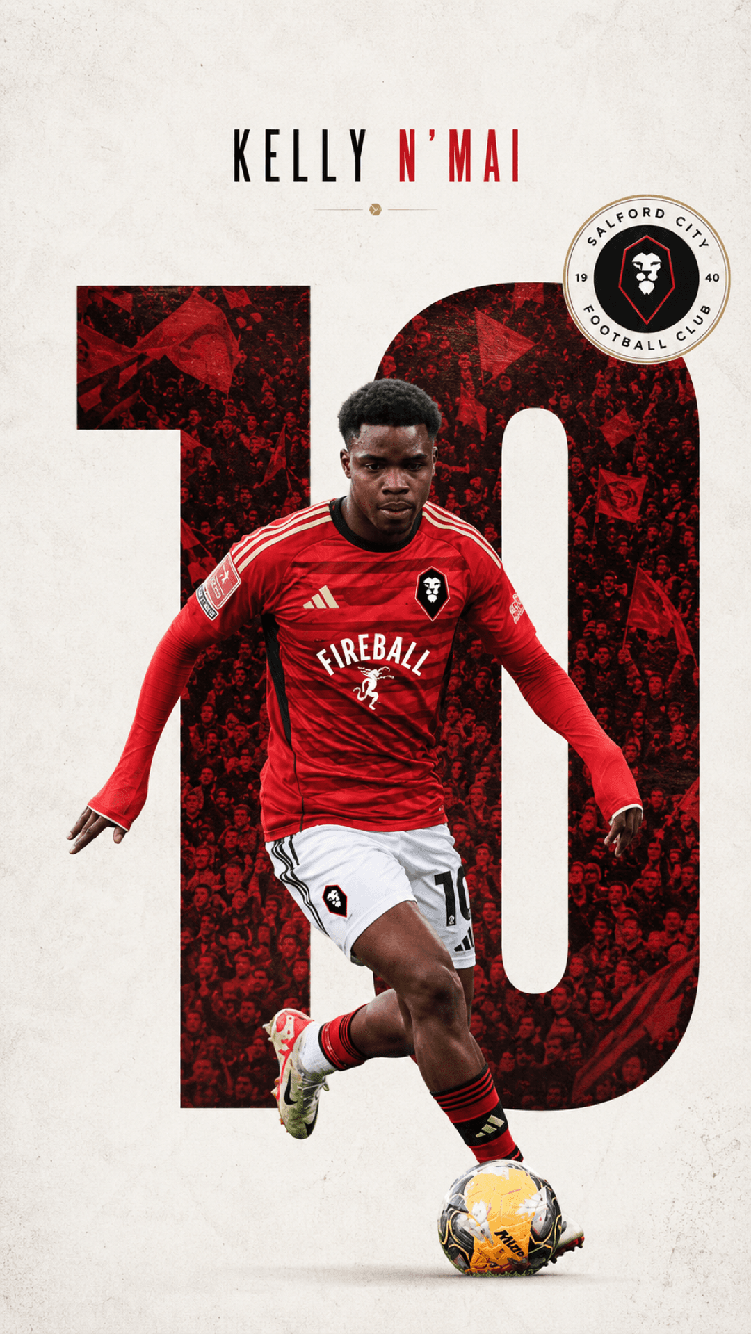 Três nomes. Três camisas. Uma só identidade. 🔴⚫ Kelly N’Mai, Vlad Dragomir e Adam Boayar representam talento, personalidade e futuro com…