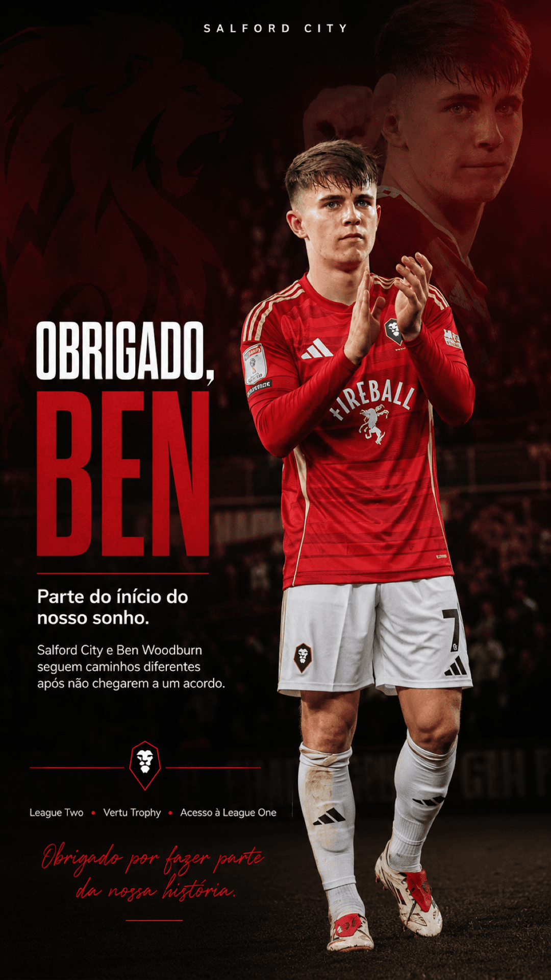 Obrigado por fazer parte do começo desse sonho, Ben. Sua entrega ajudou a construir um capítulo especial da nossa história, com acesso à …