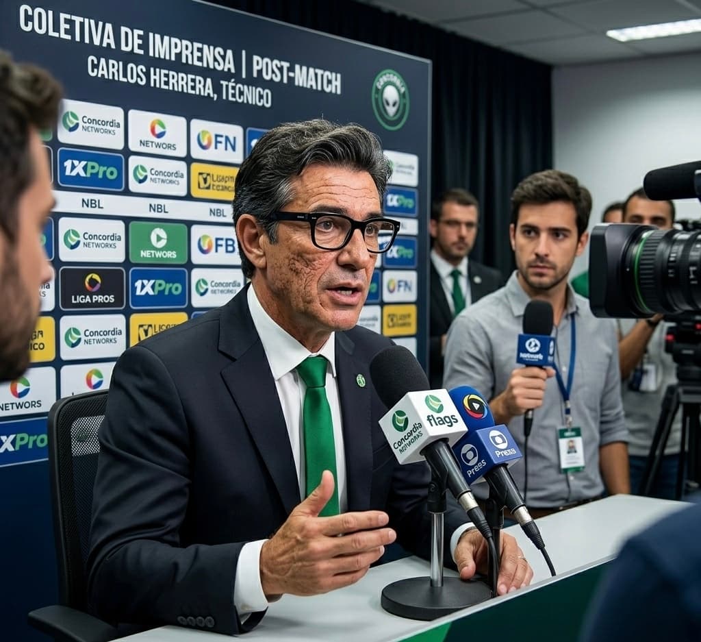 “Peço desculpas a todos torcedores eu e a comissão estamos trabalhando bastante para contratações e a vitória do time, algo maior vem ai …