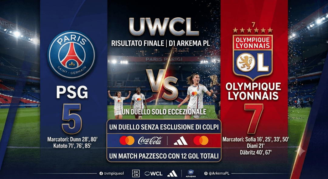 "Che partita incredibile! Una vittoria storica per 7-5 nel Classico contro il PSG. Sono al settimo cielo per i miei quattro gol, ma è sta…