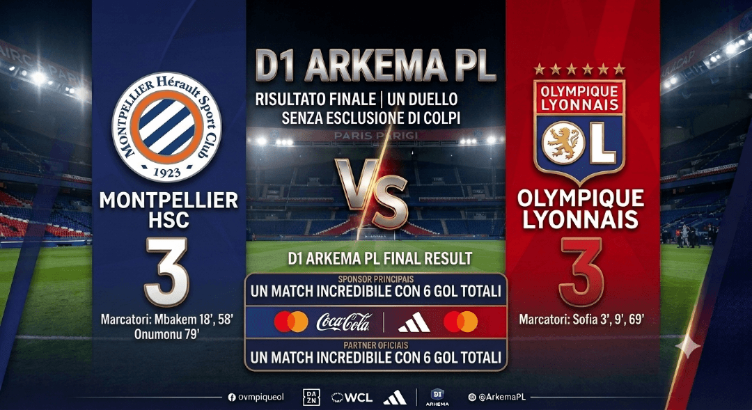 Che partita incredibile contro il Montpellier! Pareggio 3-3 emozionante. Sono felice per la mia tripletta, anche se volevamo la vittoria.…
