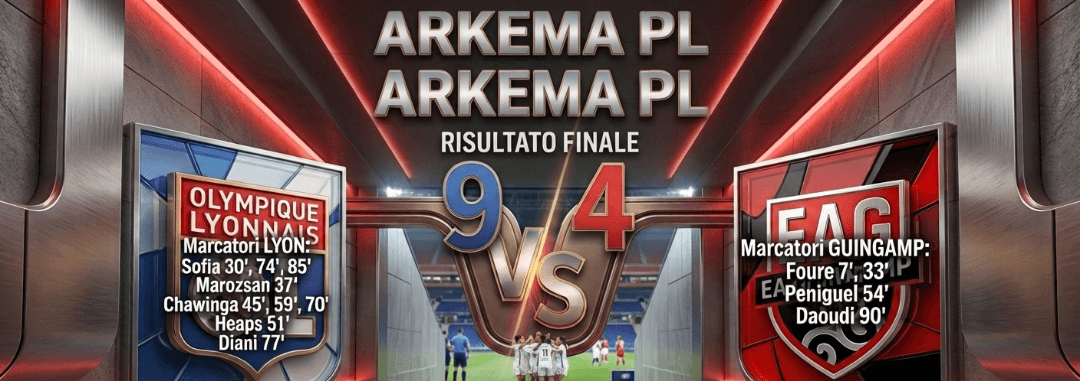 Vittoria pazzesca per 9-4 contro il Guingamp! Una serata indimenticabile al Groupama Stadium con una pioggia di gol. Sono orgogliosa dell…