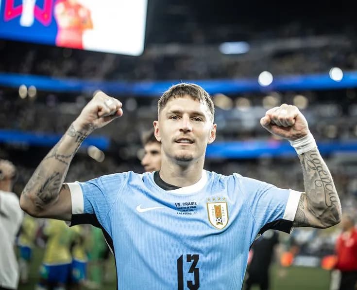 🦅 NOVO REFORÇO! Os Águias anunciam a contratação de Guillermo Varela. O lateral-direito uruguaio chega para fortalecer a defesa e oferec…