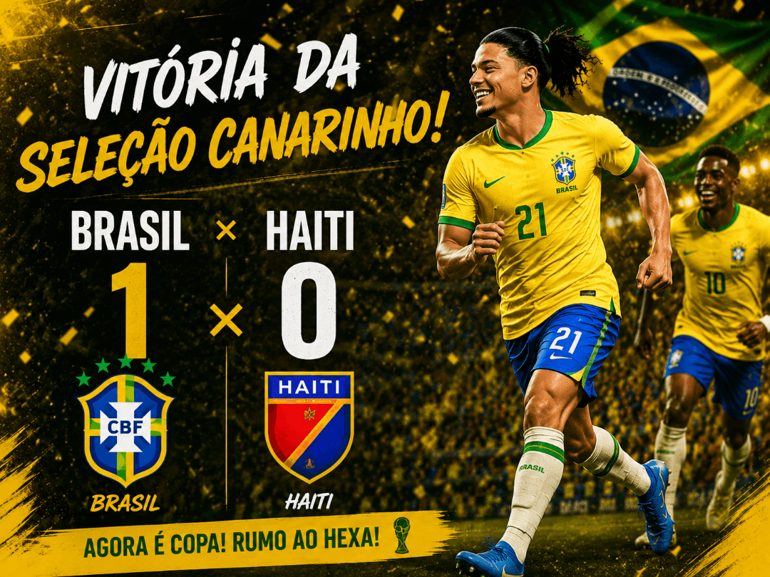 Vamos!! Com um gol do Militão Estamos em primeiro no grupo! Vms brasil!