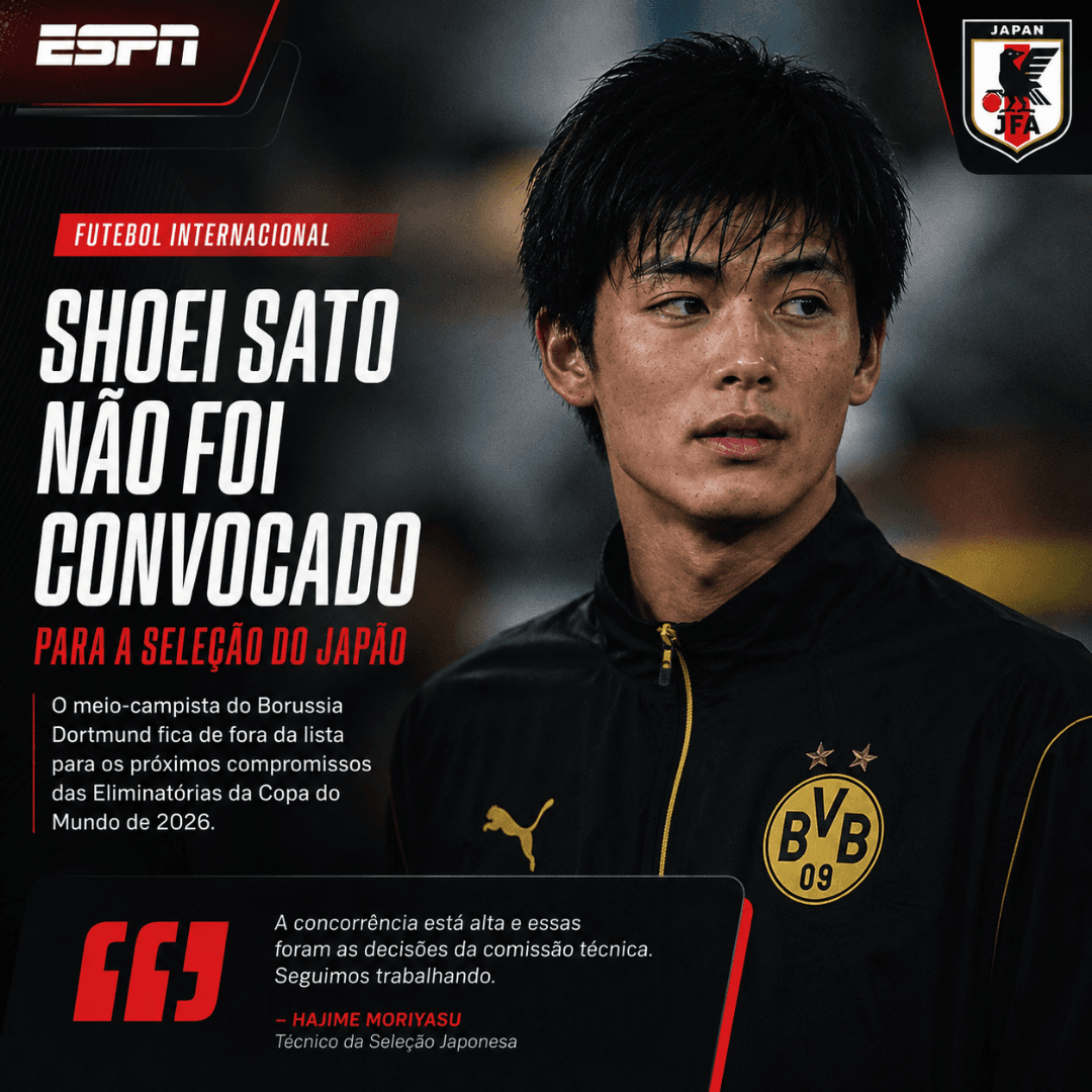 NÃO FOI CHAMADO?? Depois de uma temporada mágica pelo Lyon, sendo o líder de assistências da liga, e um começo avassalador pelo Dortmund,…