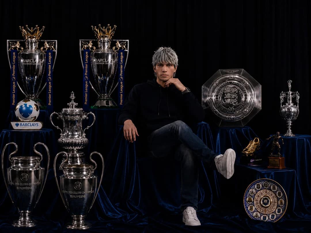 "Gratidão por tudo, Leicester City! Deixar o clube com a marca incrível de 14 títulos é uma honra eterna. Obrigado a cada torcedor pelo a…