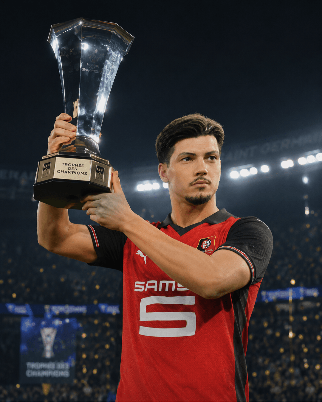 Primeiro título da segunda temporada,super copa da França, vamos Rennes