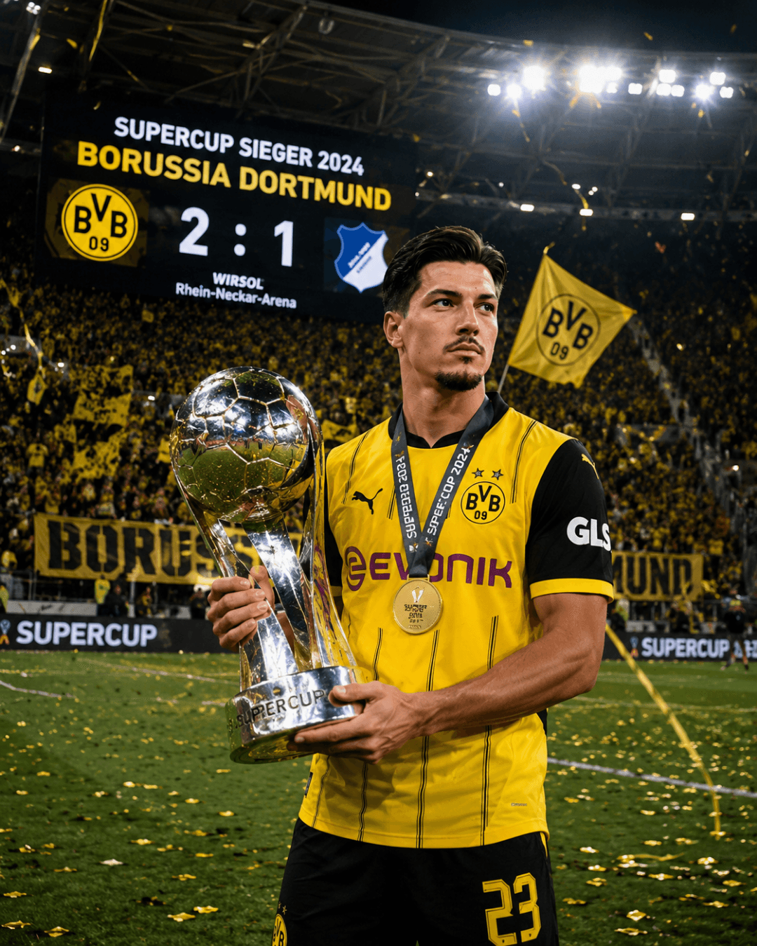 Com gol historico no ultimo minuto o Borrusia vira contra o TSG, o melhor da partida na sua tela