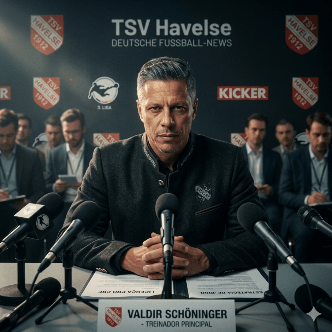 Valdir Schöninger assume o comando do TSV Havelse na Alemanha