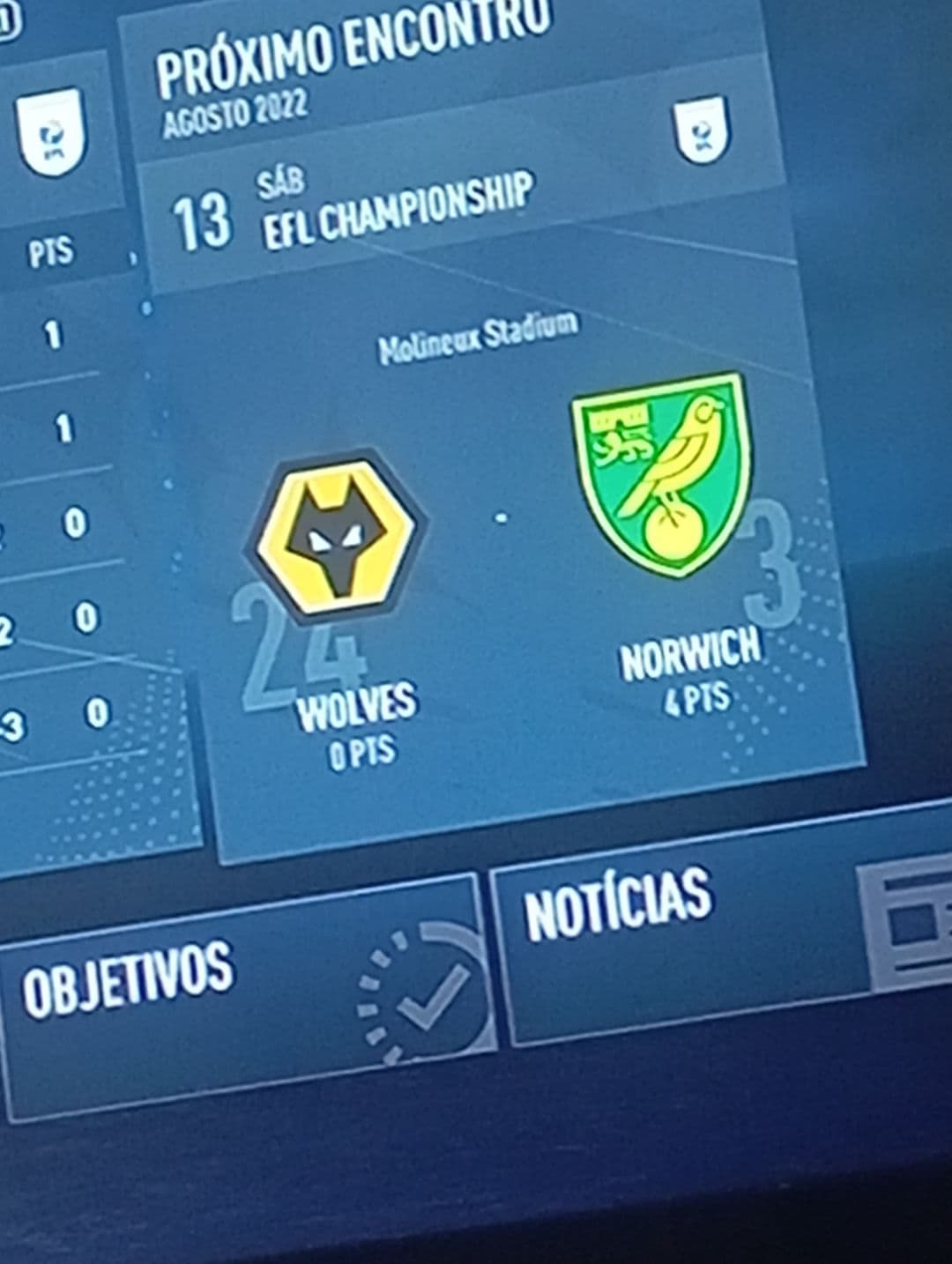 DIA DE JOGO NO MOLINEUX! 🏠O Wolves recebe hoje o Norwich City para a 3.ª jornada do Championship. Após a qualificação na Taça, procuramo…