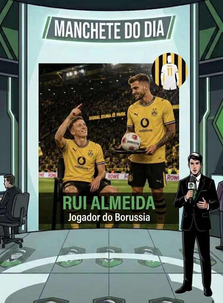 ⚽️ Garçom da rodada Com três assistências, o artilheiro {@}[Rui Almeida](68d595b3be3ea9969ef414ce) ajuda sua equipe a mais uma vitória no…