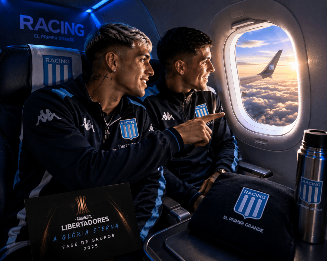 VIAGEM Viajando até a glória ETERNA Fase de grupo libertadores, racing estreia novamente atrás de ir e ser campeão passando das quartas s…