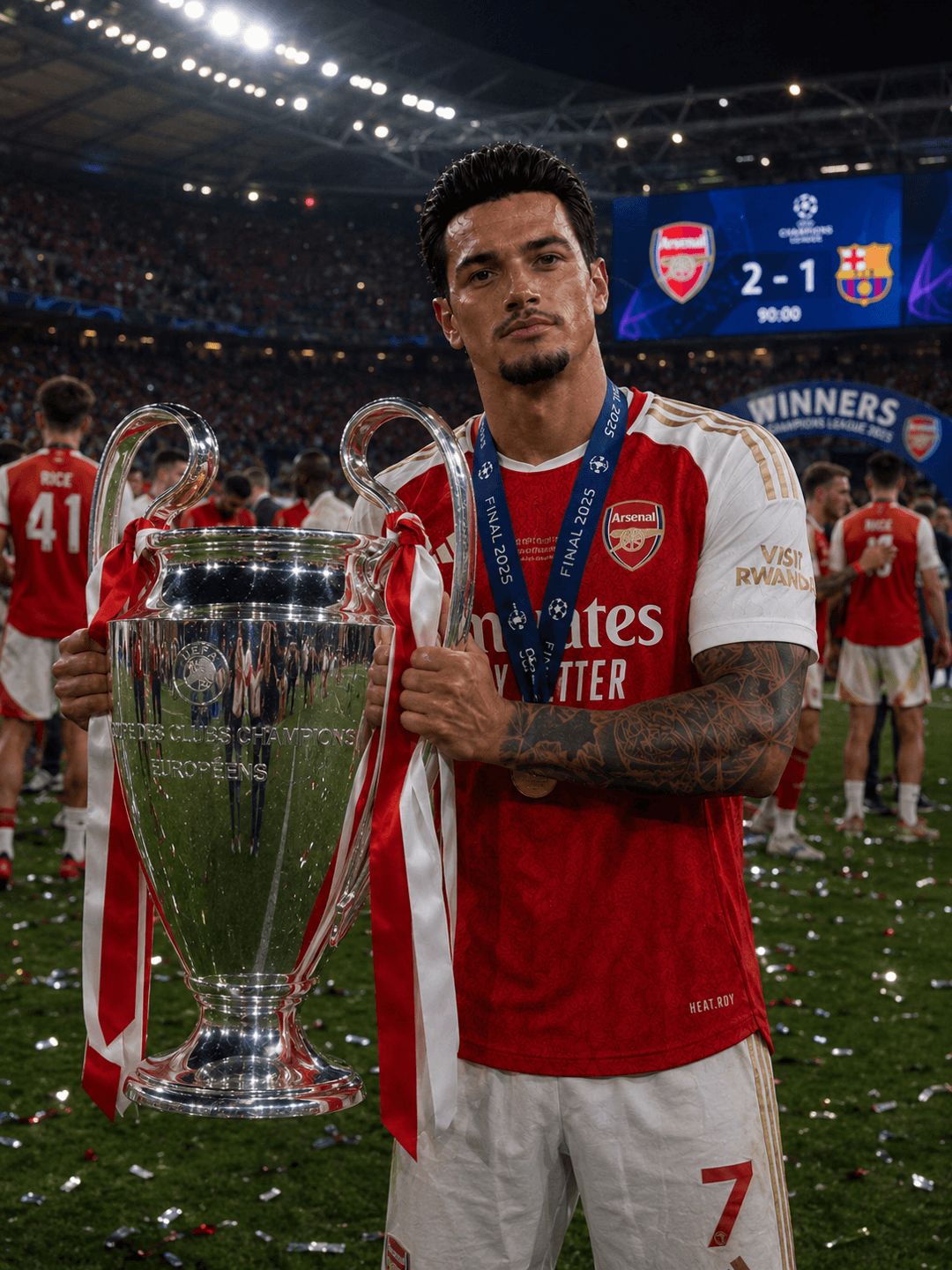 Campeões da Champions 🔥🏆🎉