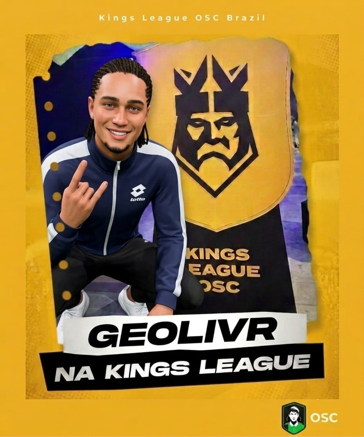 👑 KINGS: COMEÇA A SER FORMADO. O primeiro nome está confirmado na Kings League OSC. ⚔️🔥 {@}[GeOlivr](69469298e5278ec2b3fda4ea) — SEJA B…