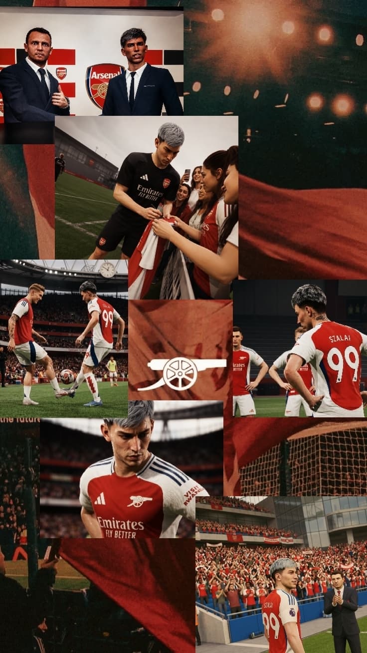 I arrived, Gunners.❤️🤍