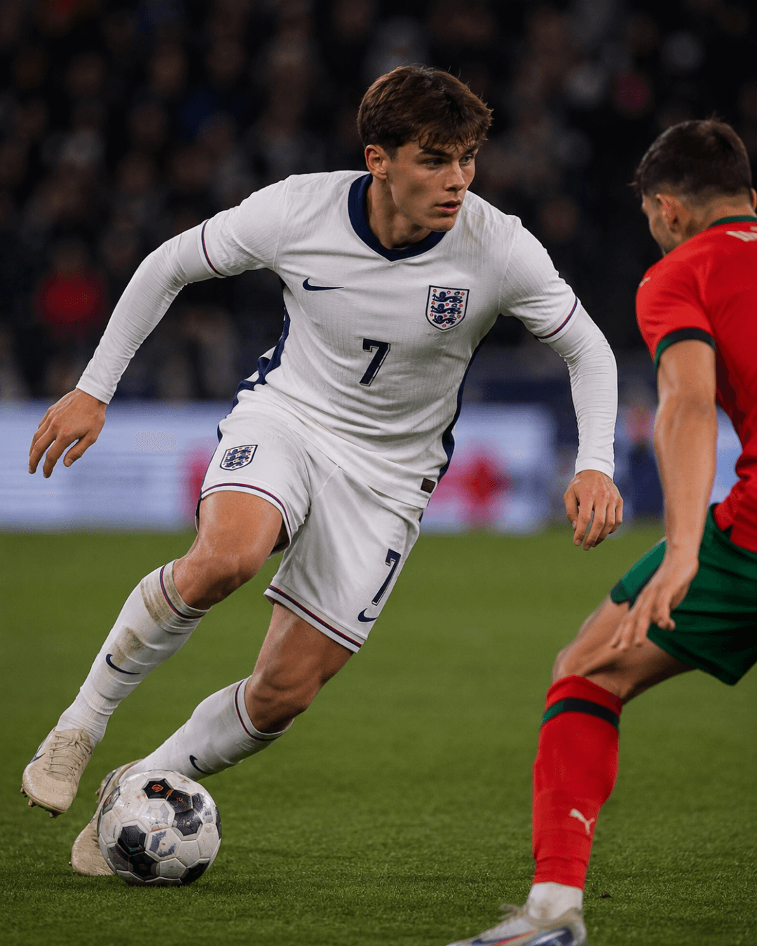 Game over—we won, thanks to a screamer I scored from outside the box. Let's go, England! 🇬🇧 Score: 4–2