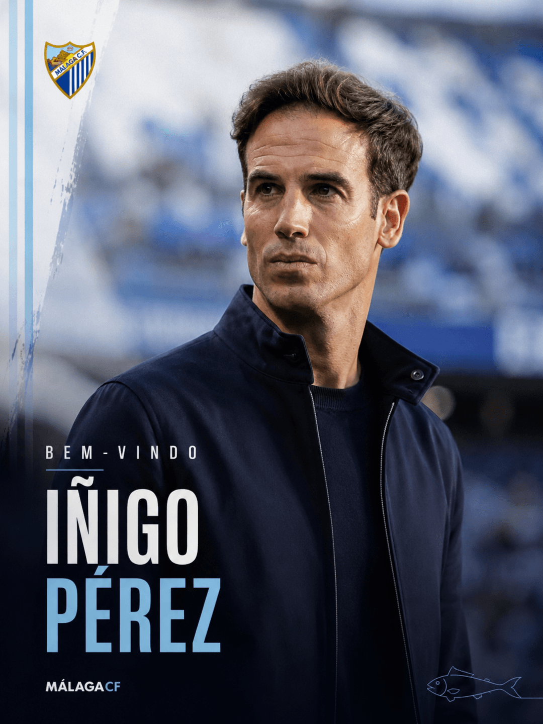✍️ ¡BIENVENIDO, MISTER! Íñigo Pérez assume oficialmente o comando do Málaga CF para a temporada 2026/27! O comandante do nosso sonho de …