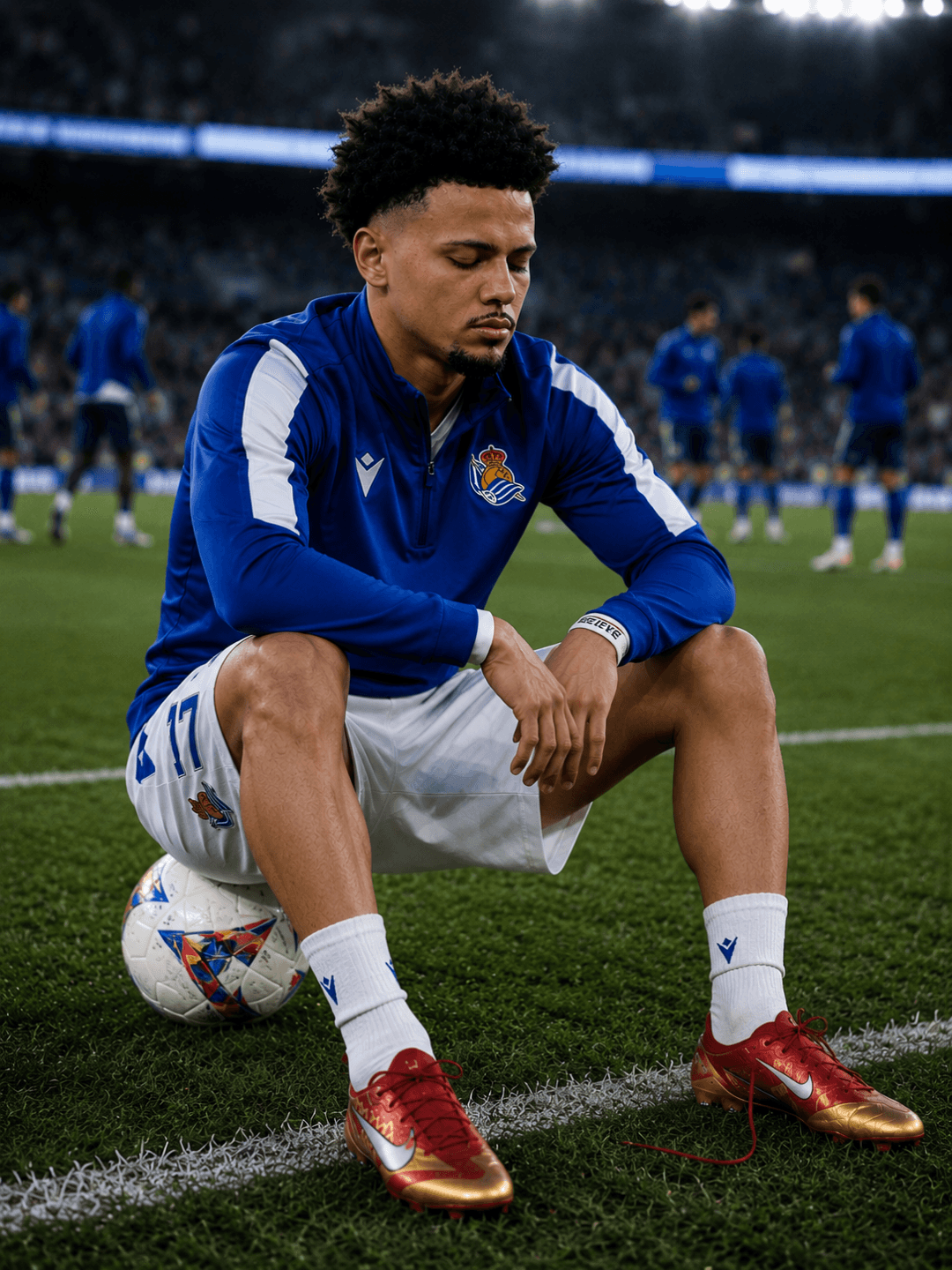 Enquanto o estádio faz barulho, eu encontro o silêncio.